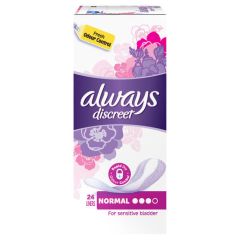 Always Discreet Liner Normal24 Pack