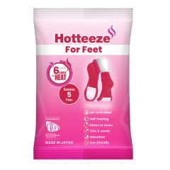 Hotteeze Feet Warmers 5 Pairs