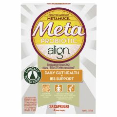 Metamucil Daily Ibs Probiotics Capsules 28 Capsules