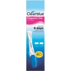 Clearblue Visual Early Detection Pregnancy Test 1 Ea