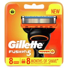 Gillette Fusion5 Power Razorblade Refills 8 Pack