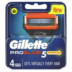 Gillette Proglide5 Flexballpower Blade Refills 4 Pack