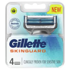 Gillette Skinguard Blade Cartridge Refills 4 Pack