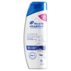 Head & Shoulders Clean & Balanced Anti Dandruff Shampoo 200ml