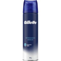 Gillette Refreshing Breeze Shave Gel 195 g