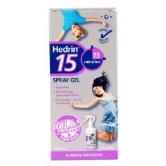 Hedrin 15 Headlice Spray Gel100ml