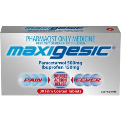 Maxigesic Tablets 30 Tablets