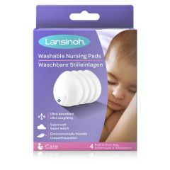 Lansinoh Washable Nursing Pads 4 Pack