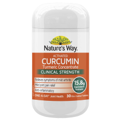 Nature's Way Activated Curcumin 30 Tablets