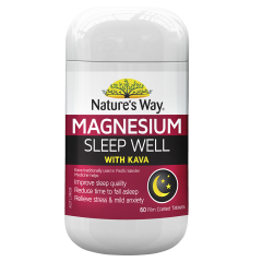 Nature's Way Magnesium Sleep Well 60 Tablets