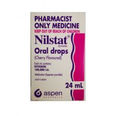 Nilstat Oral Drops Nystatin 100000 Iu/ ml Suspension 24 ml