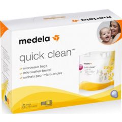 Medela Quick Clean Microwave Bags 5 Pack