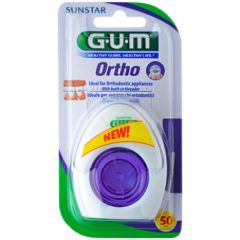 Gum 3220M Ortho Floss Blister Pack 50