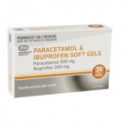 Pharmacy Health Paracetamol & Iburofen Soft Gel 24 Capsules