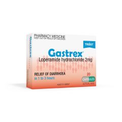 Trust Gastrex 2mg 20 Caps (Loperamide)