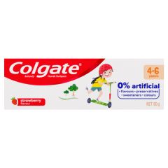 Colgate Anticavity Fluoridetoothpaste For 4-6 Years Strawberry Flavour 80 g