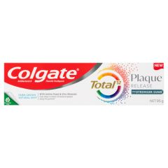 Colgate Total Plaque Releasetoothpaste, 95G, Farm-Grown Natural Mint, For Stronger Gums