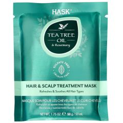 Hask Tea Tree Oil & Rosemaryhair & Scalp Treatment Mask 50 g