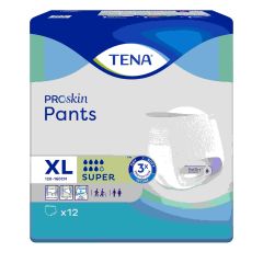 Tena Pants Proskin Super Extra Large 12