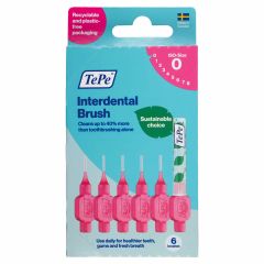 Tepe Interdental Brush 0.4Mm Pink 6Pk