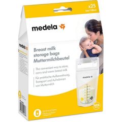 Medela Breast Milk Storage Bags (25 Bags)