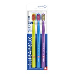 Curaprox Ultra Soft Toothbrush 5460 Trio Pack