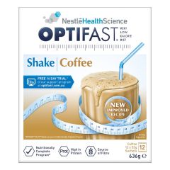 Optifast Vlcd Shake Coffee Flavour 12 Pack