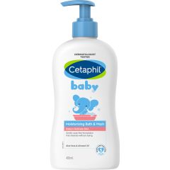 Cetaphil Baby Moisturising Bath And Wash 400Ml Pump