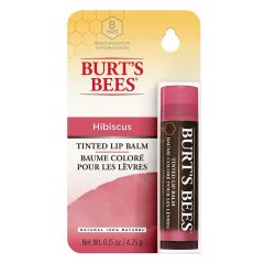 Burts Bees Naturally Tinted Lip Balm In Hibiscus 4.25g