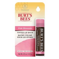 Burts Bees Naturally Tinted Lip Balm In Pink Blossom 4.25g