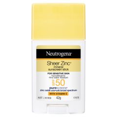 Neutrogena® Sheer Zinc Mineral Stick SPF 50 42g