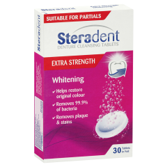 Steradent Extra Denture Cleansing Tablets 30 Pack