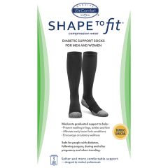 Dr Comfort Diabetic Compression 15-20 Black Medium