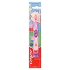 Colgate Kids Junior Bluey Manual Toothbrush, 1 Pack, Extra Soft Bristles, For Children 2-5 Years