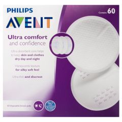 Philips Avent Ultra Comfortdisposable Breast Pads 60 Pack