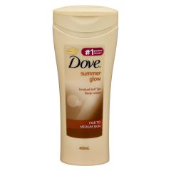 Dove Summerglow Body Lotionfair To Medium Skin 400 ml