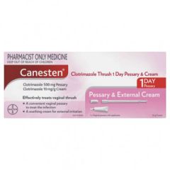 Canesten Once Clotrimazole Pessary & Cream 1 Pack