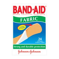 Band-Aid Fabric Adhesive Strips 24 Pack