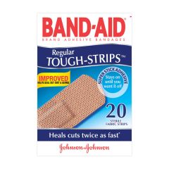 Band-Aid Tough Strips, Regular 20 Pack