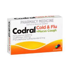 Codral® Cold & Flu + Mucus Cough 24 Capsules