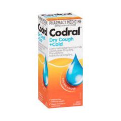 Codral Dry Cough + Cold Oralliquid Berry 200ml