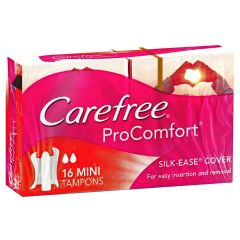 Carefree Procomfort Tamponsmini 16 Pack