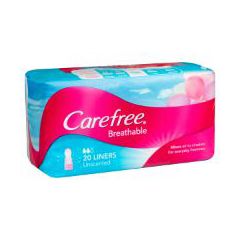Carefree Breathable Liners 20 Pack