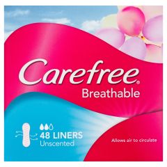 Carefree Breathable Liners 48 Pack