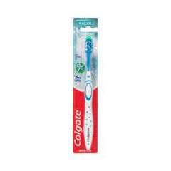 Colgate Max White Manual Toothbrush, 1 Pack, Medium Bristles With Polishing Star