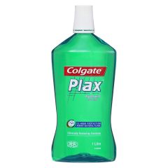 Colgate Plax Freshmint Alcohol Free Mouthwash 1 Litre