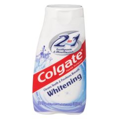 Colgate 2 In 1 Toothpaste &Mouthwash Whitening 130 g
