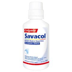 Colgate Savacol Alcohol Freeantiseptic Mouth & Throat Rinse 300 ml