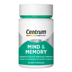 Centrum Softgel Mind & Memory 50 Pack