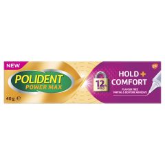 Polident Max Hold + Comfortpartial & Denture Adhesive 40g